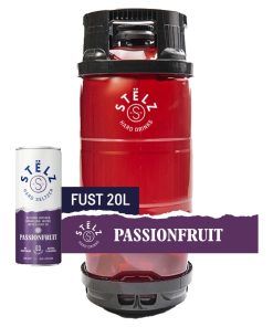 Stëlz Passionfruit Hard Seltzer Vat 20L – tropische passievrucht hard seltzer