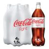 Coca Cola Light 1,5 Liter – pak 4 flessen